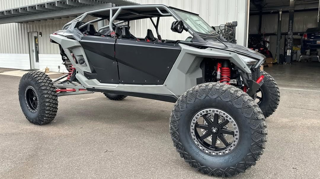 Custom Silver UTV Build - Professional build with premium wheels and suspension - Custom UTV build by MST Motorsports in Washington UT