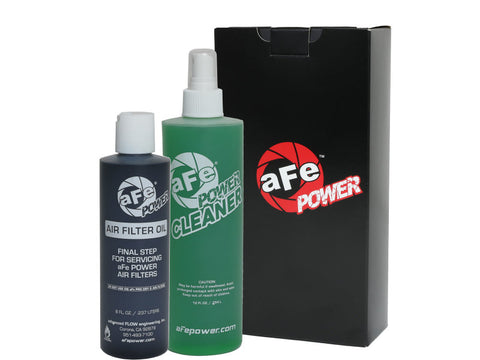 aFe - aFe Air Filter Restore Kit (8oz Squeeze Oil & 12oz Spray Cleaner) - Black - 90-51401B - MST Motorsports