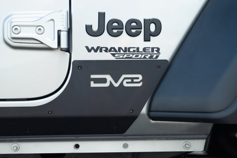 DV8 Offroad - DV8 Offroad 18-23 Jeep Wrangler JL Rock Skins (2 Door Only) - SRJL-29