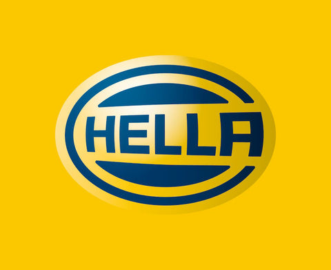 Hella - Hella Rallye 4000 LED Driving Lamp Flood Beam 12/24V - 016560101