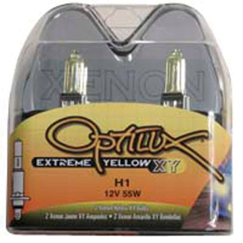 Hella - Hella Optilux H1 12V/55W XY Yellow Bulb - H71070642