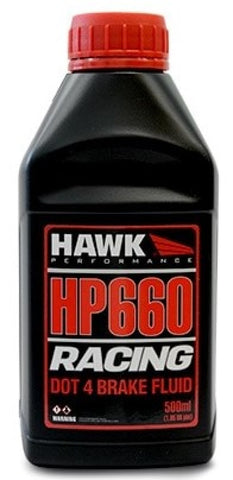 Hawk Performance - Hawk Performance Race DOT 4 Brake Fluid - 500ml Bottle - HP660