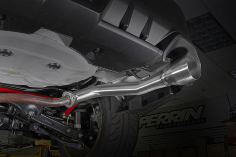Perrin Performance - Perrin 22-23 Subaru WRX Dual Single Tip 304SS Axle Back Exhaust - PSP-EXT-341BR