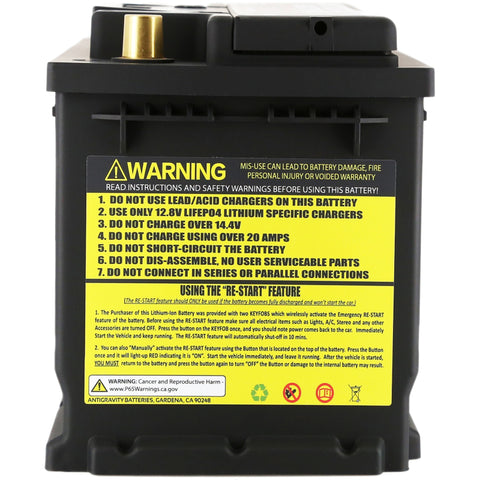 Antigravity Batteries - Antigravity H6/Group 48 Lithium Car Battery - AG-H6-30-16 - MST Motorsports