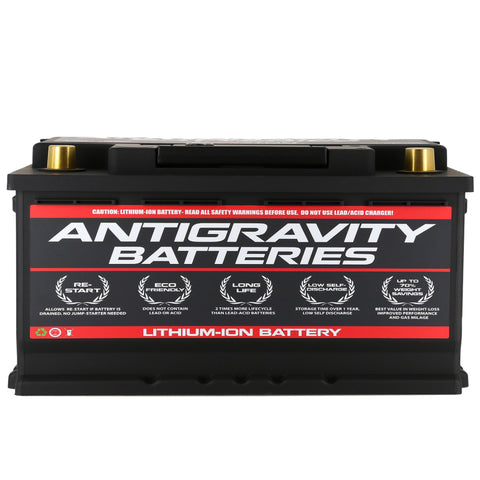 Antigravity Batteries - Antigravity H8/Group 49 Lithium Car Battery w/Re-Start - AG-H8-60-RS