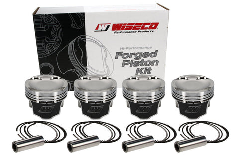 Wiseco - Wiseco 1400 HD Mitsu EVO 8 - 4G63 Turbo -14cc Piston Shelf Stock Kit - K626M85AP - MST Motorsports