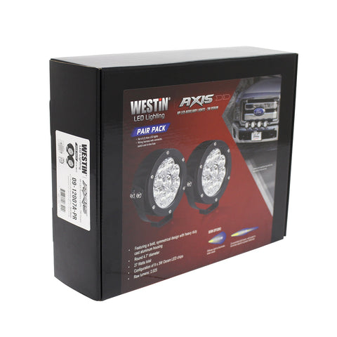 Westin - Axis LED Auxiliary Light - 09-12007A-PR - MST Motorsports