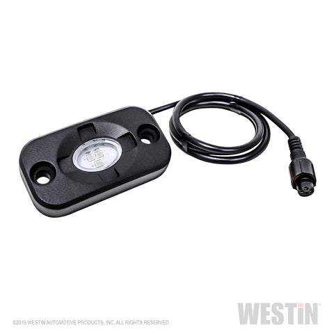 Westin - LED Rock Light Kit; Incl. 4 Lights; 14 ft. 9 in. Wiring Harness; Switch; - 09-80015 - MST Motorsports