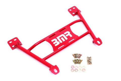 BMR Suspension - BMR 05-14 S197 Mustang Radiator Support Chassis Brace - Red - CB004R - MST Motorsports