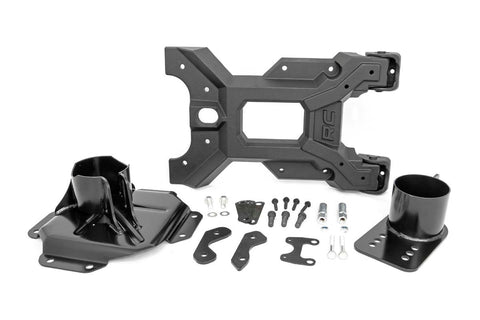 Rough Country - HD Hinged Spare Tire Carrier Kit (07-18 Jeep JK) - 10523 - MST Motorsports
