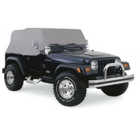 Rampage - Rampage 1987-1991 Jeep Wrangler(YJ) Cab Cover With Door Flaps - Grey - 1160 - MST Motorsports