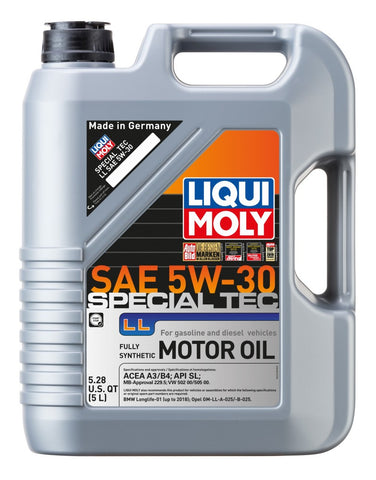 LIQUI MOLY - LIQUI MOLY 5L Special Tec LL Motor Oil 5W30 - 2249 - MST Motorsports