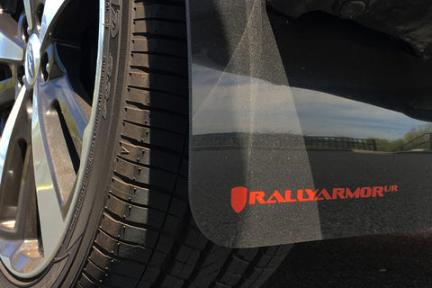 Rally Armor - Black Mud Flap/Red Logo - MF45-UR-BLK/RD - MST Motorsports