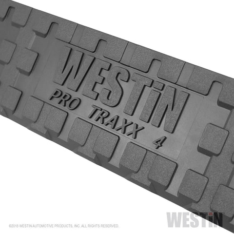 Westin - PRO TRAXX 4 Oval Nerf Step Bars; Black Powdercoat; Incl. Mount Kit And Hardware; - 21-24125 - MST Motorsports