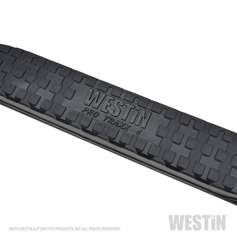 Westin - PRO TRAXX 4 Oval Nerf Step Bars; Black; Steel; - 21-24165 - MST Motorsports