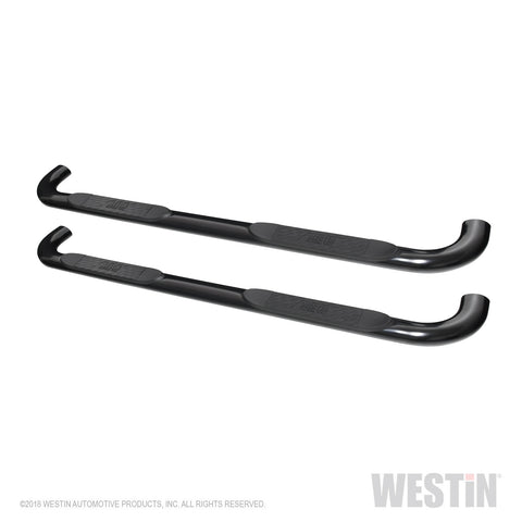 Westin - Platinum 4 Oval Nerf Step Bars; Black; - 21-4135 - MST Motorsports
