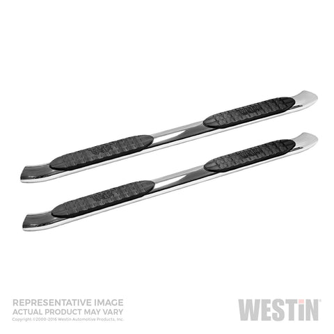Westin - PRO TRAXX 5 Oval Nerf Step Bars; Mount Kit Included; Polished Stainless Steel; - 21-54020 - MST Motorsports