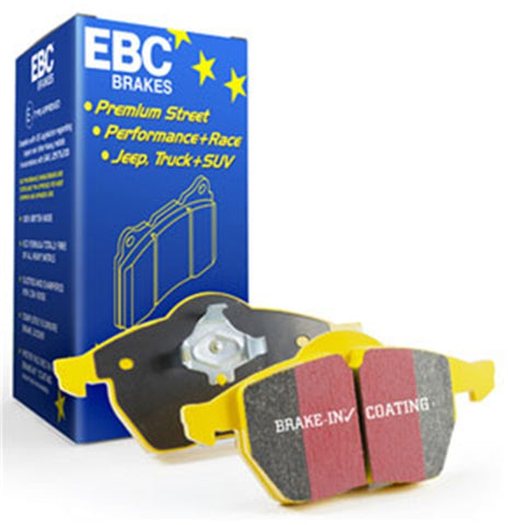 EBC Brakes - Yellowstuff pads are high friction coefficient spirited front street pads - DP4380R - MST Motorsports