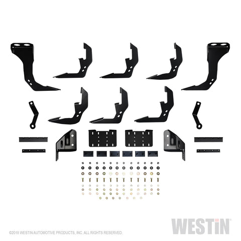 Westin - R5 Modular Wheel to Wheel Nerf Step Bars - 28-534680 - MST Motorsports