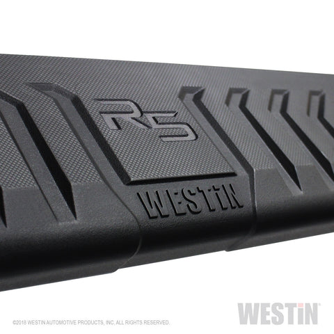 Westin - R5 M-Series Wheel-to-Wheel Nerf Step Bars; Textured Black; Steel; - 28-534785 - MST Motorsports