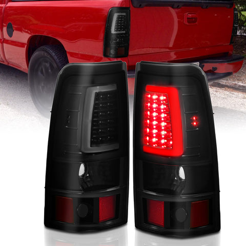 ANZO - Tail Light Assembly; LED; Black Housing; Smoke Lens; Pair - 311331 - MST Motorsports