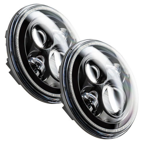 ORACLE Lighting - Oracle 7in High Powered LED Headlights - Black Bezel - ColorSHIFT 2.0 - 5769-333 - MST Motorsports