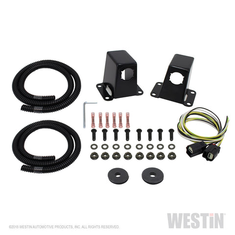 Westin - Grille Guard Sensor Relocator; Front; Black; - 40-0005S - MST Motorsports