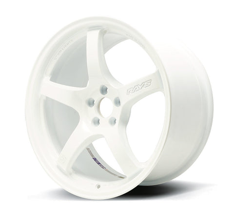 Gram Lights - Gram Lights 57CR 18x9.5 +38 5x114.3 Ceramic White Pearl Wheel - WGCRX38ECPP - MST Motorsports