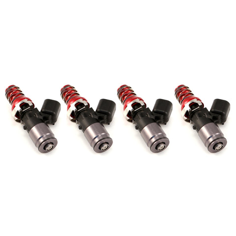Injector Dynamics - Injector Dynamics 1340cc Injectors-48mm Length - 11mm Gold Top/Denso And -204 Low Cushion (Set of 4) - 1300.48.11.WRX.4 - MST Motorsports