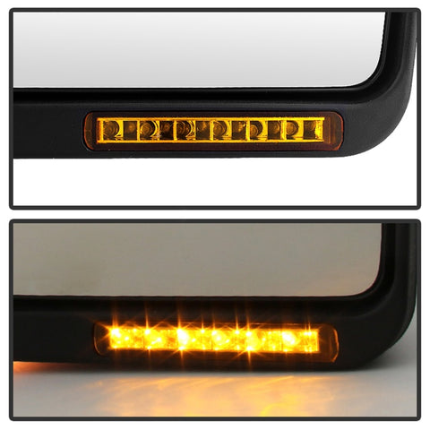 Spyder Auto - Xtune Ford F150 07-14 Power Heated Amber LED Signal OE Mirror Left MIR-03349EH-P-L - 9935336 - MST Motorsports