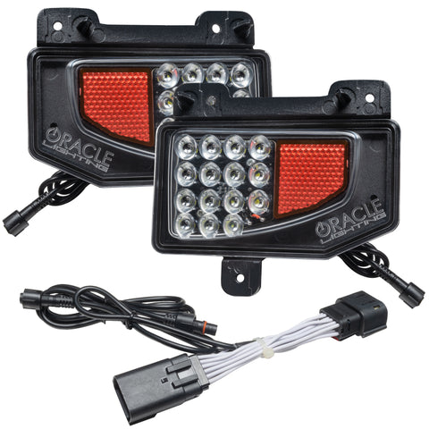ORACLE Lighting - Oracle Rear Bumper LED Reverse Lights for Jeep Gladiator JT w/ Plug & Play Harness - 6000K - 5881-504 - MST Motorsports
