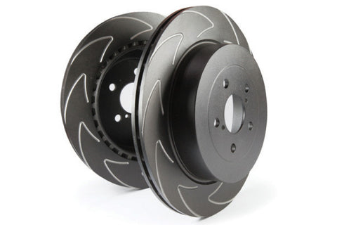 EBC Brakes - BSD rotors with a V pattern, improves heat dispersion and helps pads run cooler - BSD7579 - MST Motorsports