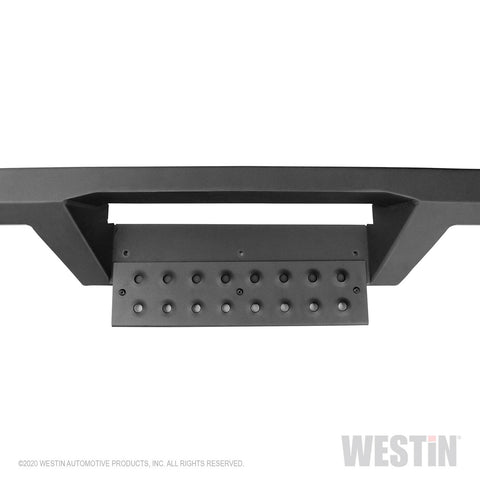Westin - HDX Drop Nerf Step Bars; Textured Black; Steel; - 56-11955 - MST Motorsports