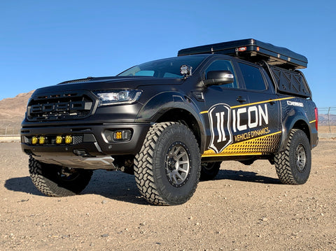 Icon - 2019-UP FORD RANGER 0-3.5" LIFT STAGE 3 SUSPENSION SYSTEM WITH TUBULAR UCA - K93203T - MST Motorsports