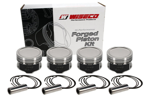 Wiseco - Wiseco VLKSWGN 1.8T 5v Dished -7cc 81.5 Piston Shelf Stock Kit - K563M815AP - MST Motorsports