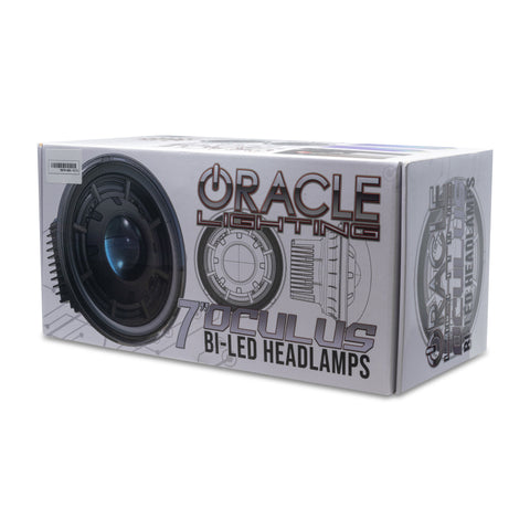ORACLE Lighting - Oracle Oculus 7in Bi-LED Projector Headlights for Jeep Wrangler JK - 6000K - 5876-001 - MST Motorsports
