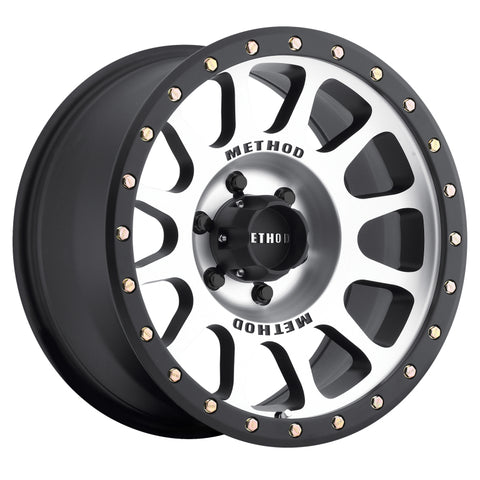 Method Wheels - Method MR305 NV 16x8 0mm Offset 6x5.5 108mm CB Machined/Black Street Loc Wheel - MR30568060300 - MST Motorsports