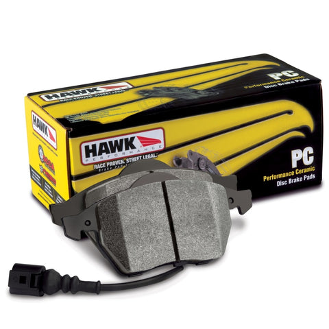 Hawk Performance - Hawk 08 WRX Rear Performance Ceramic Street Brake Pads - HB557Z.545 - MST Motorsports