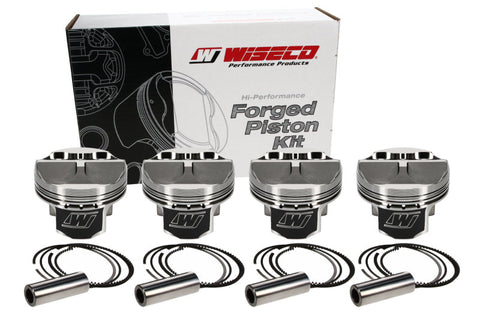 Wiseco - Wiseco Honda K-Series +10.5cc Dome 1.181x87.5mm Piston Shelf Stock Kit - K650M875AP - MST Motorsports