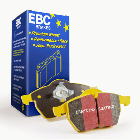 EBC Brakes - Yellowstuff pads are high friction coefficient spirited front street pads - DP41639R - MST Motorsports