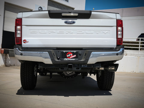 aFe - aFe Apollo GT Series 3-1/2in 409 SS Axle-Back Exhaust 17-20 Ford F-250/F-350 Black Tips w/o Muffler - 49-43116NM-B - MST Motorsports