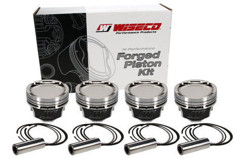 Wiseco - Wiseco 1400 HD Mitsu EVO 8 - 4G63 Turbo -21cc Piston Shelf Stock Kit - K627M85AP - MST Motorsports