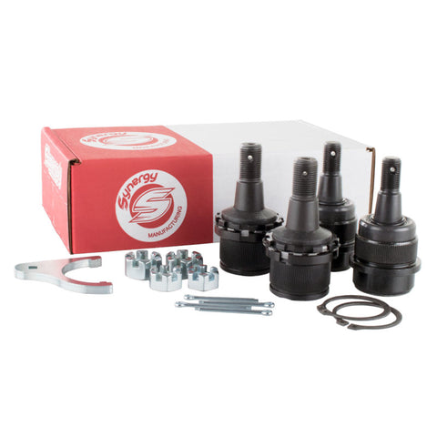 Synergy Mfg - Synergy 03-13 Dodge Ram 1500/2500/3500 HD 4x4 Non-Knurled Adjustable Ball Joint Kit - 4123 - MST Motorsports