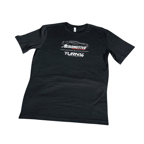 Promotional - Turn 14 Distribution x Aeromotive T-Shirt - Small - T1490610 - MST Motorsports