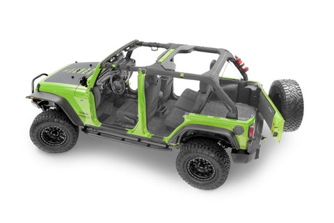 BedRug - BedRug 07-16 Jeep JK Unlimited 4Dr Front 4pc Floor Kit (Incl Heat Shields) - BRJK07F4 - MST Motorsports