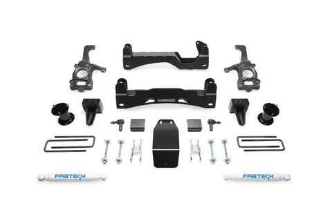 Fabtech - 6" BASIC SYS W/PERF SHKS 2015-20 FORD F150 4WD - K2194 - MST Motorsports