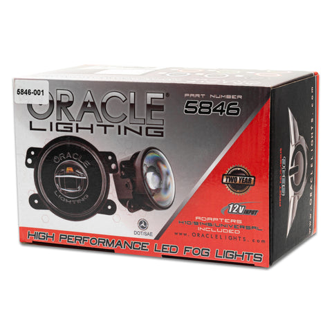 ORACLE Lighting - Oracle Jeep Wrangler JK/JL/JT High Performance W LED Fog Lights - ColorSHIFT - Dynamic - 5846-332 - MST Motorsports