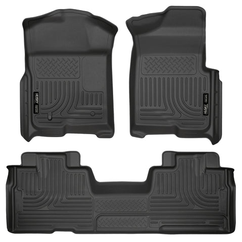 Husky Liners - Front & 2nd Seat Floor Liners (Footwell Coverage) - 98341 - MST Motorsports