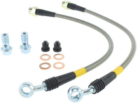 Stoptech - StopTech 2012 Jeep Grand Cherokee (Does Not Fit SRT Models) SS Rear Brake Lines - 950.58500 - MST Motorsports