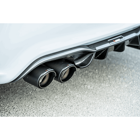 Akrapovic - Akrapovic 2018+ BMW M2 Competition/M2 CS (F87N) Slip-On Line (Titanium) w/Carbon Fiber Tips - S-BM/T/3H - MST Motorsports